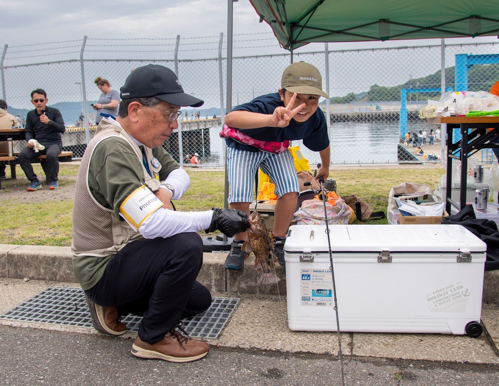 CFAS and NBU 7 Host U.S. Navy-Saikai City Friendship Fishing Day