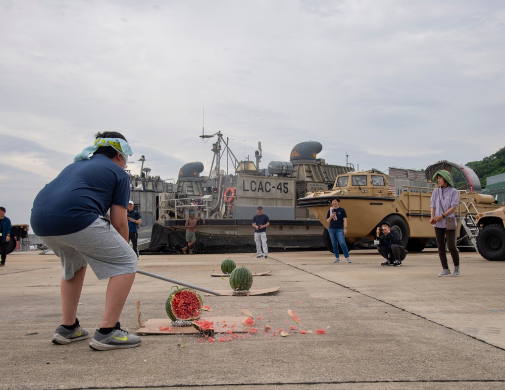 CFAS and NBU 7 Host U.S. Navy-Saikai City Friendship Fishing Day