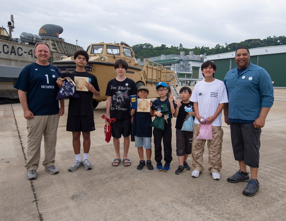 CFAS and NBU 7 Host U.S. Navy-Saikai City Friendship Fishing Day