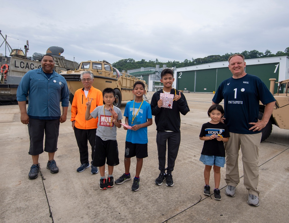 CFAS and NBU 7 Host U.S. Navy-Saikai City Friendship Fishing Day