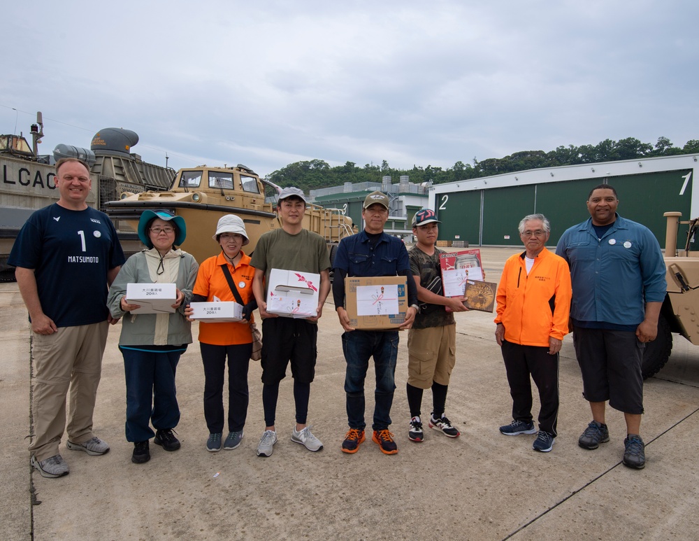 CFAS and NBU 7 Host U.S. Navy-Saikai City Friendship Fishing Day