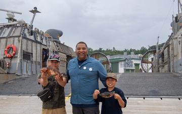 CFAS and NBU 7 Host U.S. Navy-Saikai City Friendship Fishing Day