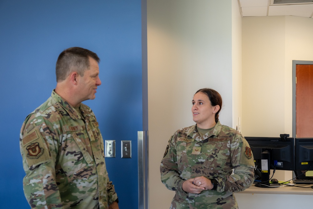 Commander's Visit Highlights Dedication, Excellence
