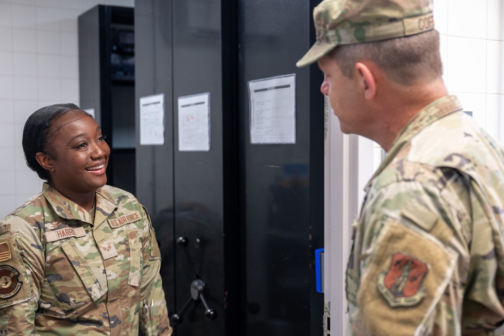 Commander's Visit Highlights Dedication, Excellence