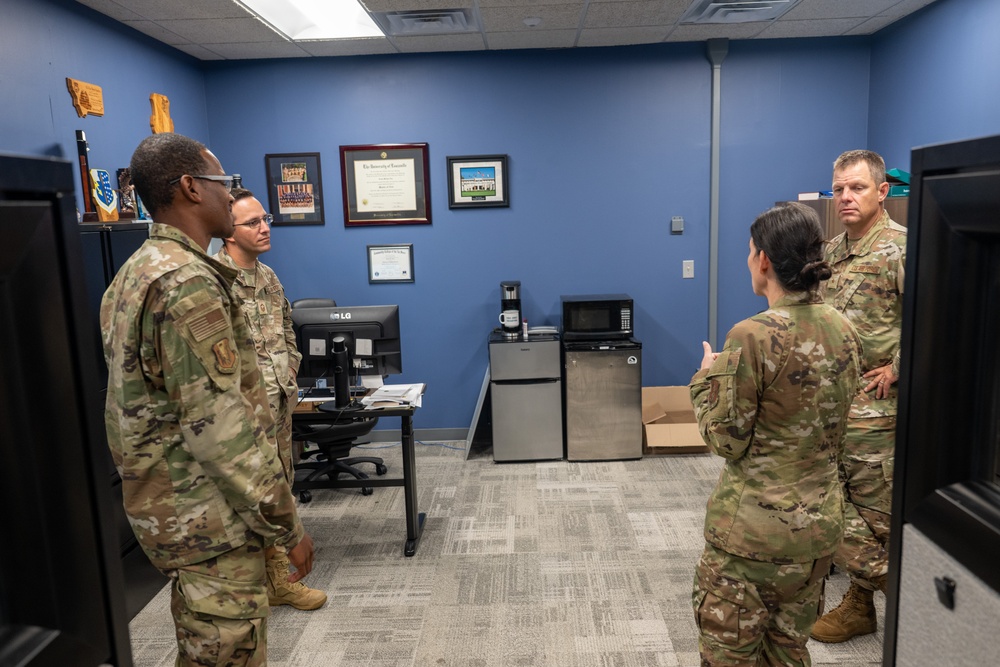 Commander's Visit Highlights Dedication, Excellence