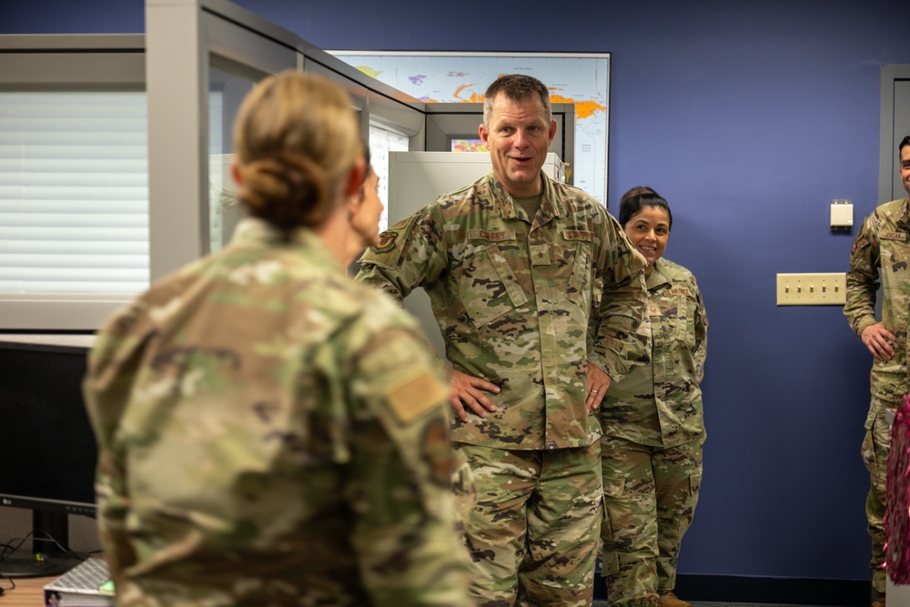 Commander's Visit Highlights Dedication, Excellence