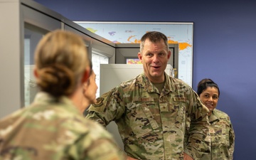 Commander's Visit Highlights Dedication, Excellence