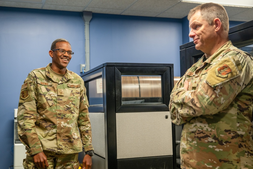 Commander's Visit Highlights Dedication, Excellence