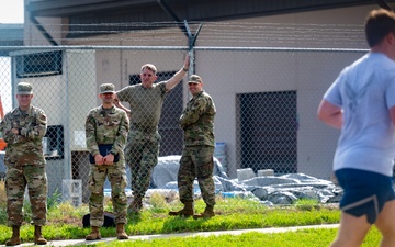 Commander's Visit Highlights Dedication, Excellence