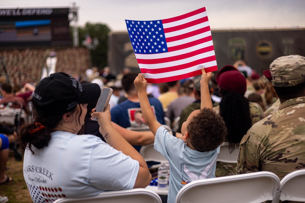 Army 250th Birthday Celebration at Fort Bragg