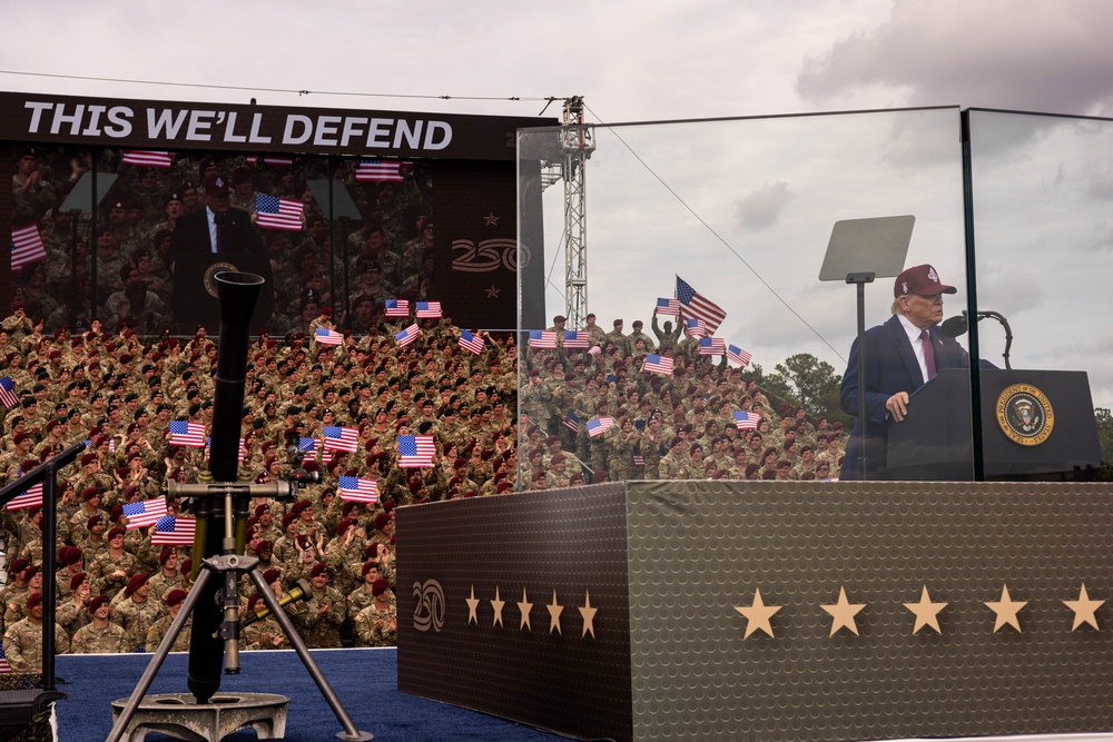 Army 250th Birthday Celebration at Fort Bragg
