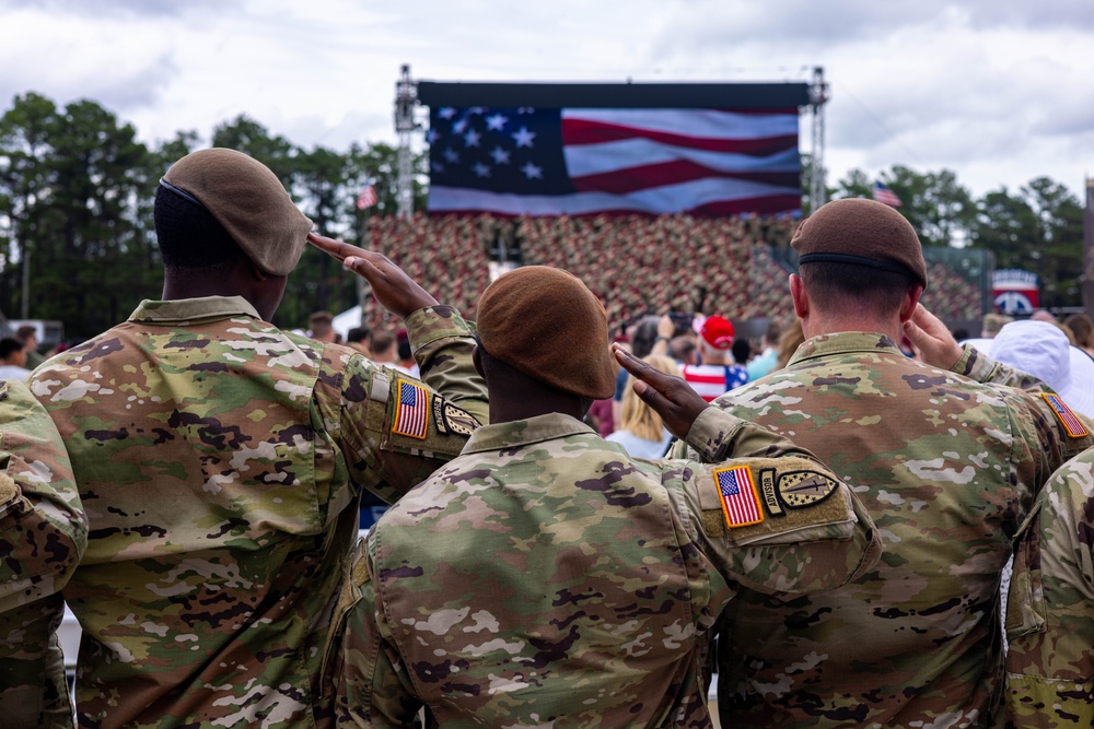 Army 250th Birthday Celebration at Fort Bragg