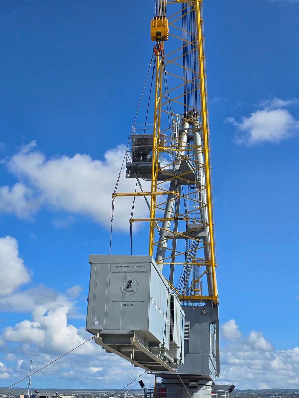 MUSE Substation Provides Rapid Shore Power Support for Naval Vessels