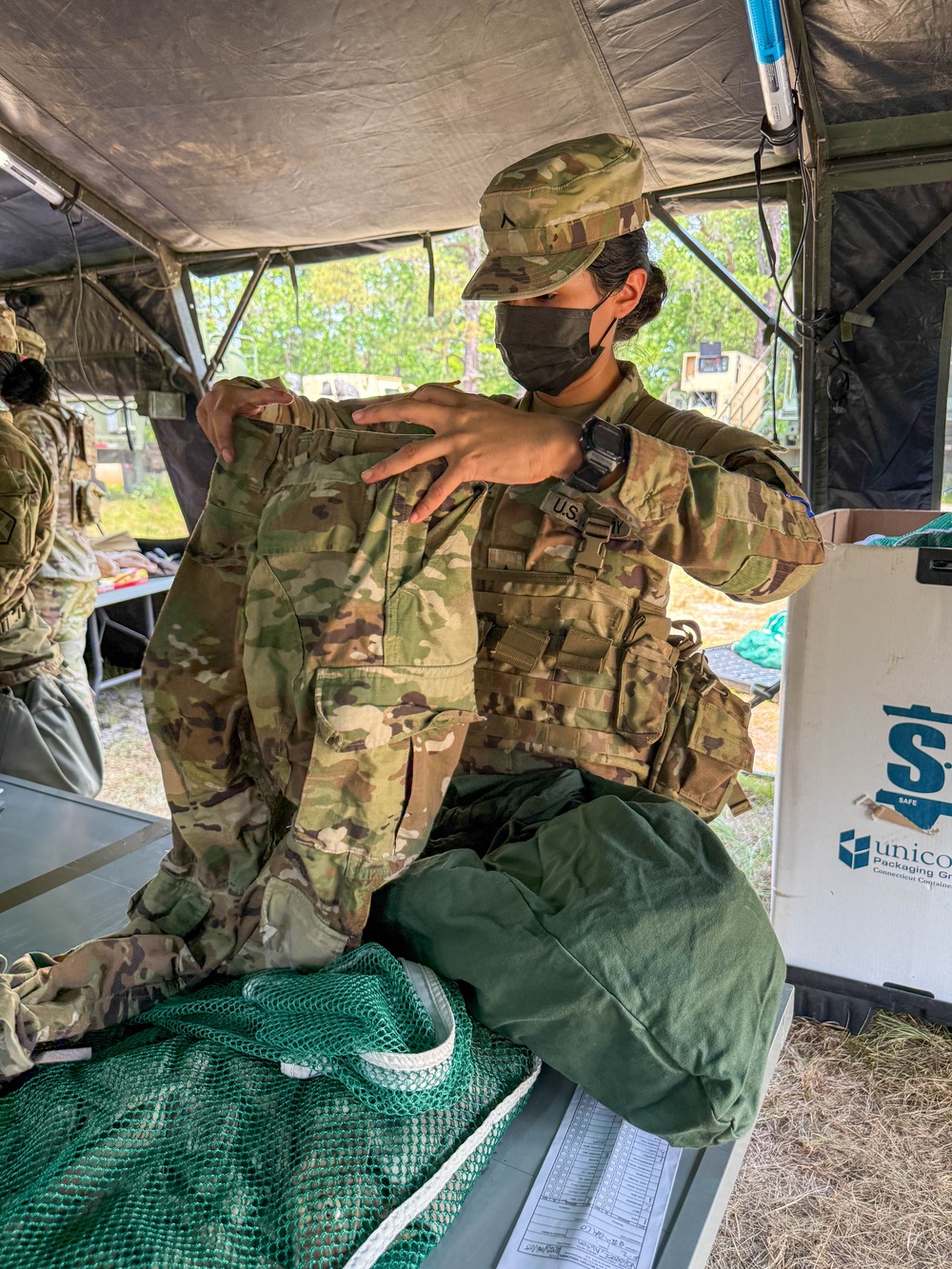 Shower and Laundry Operations at QLLEX