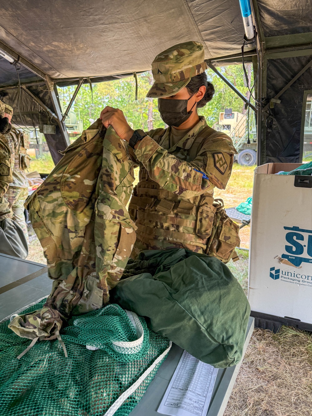 Shower and Laundry Operations at QLLEX