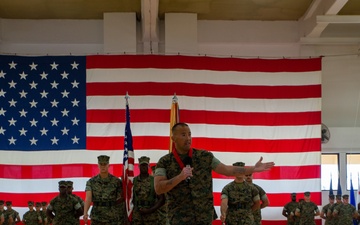 Camp Blaz Sergeant Major Relief Ceremony