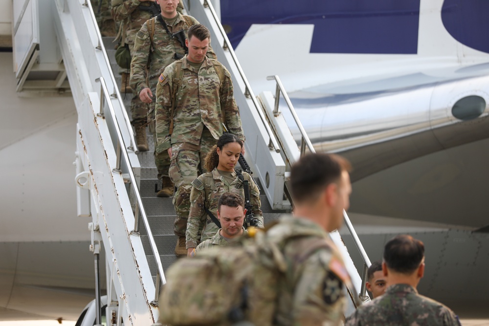 New U.S. Army Rotational Force arrives on peninsula