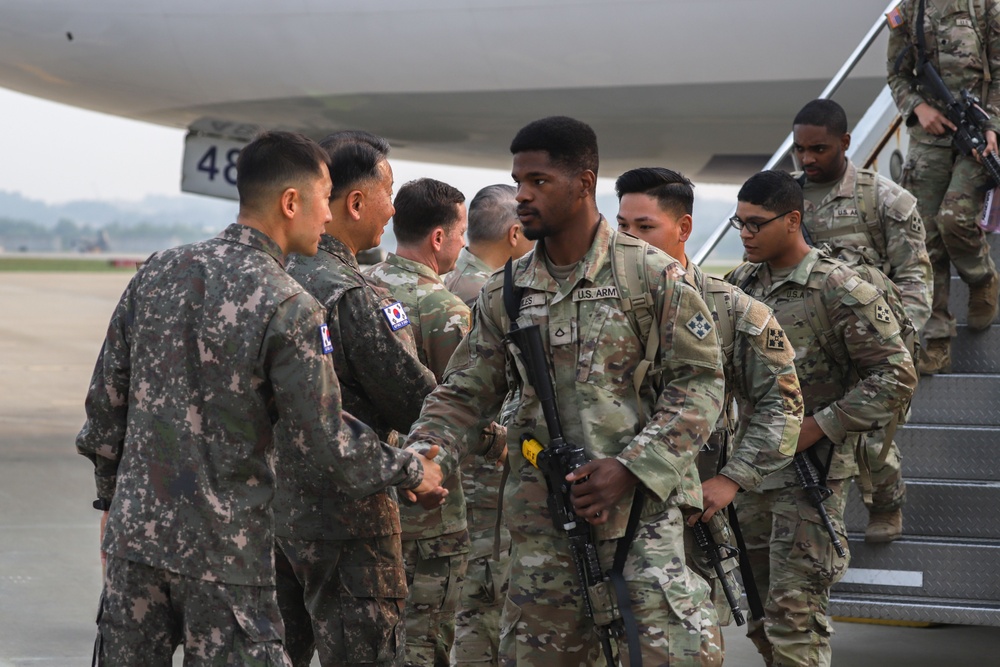 New U.S. Army Rotational Force arrives on peninsula