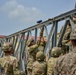U.S. Army 11th Engineer Battalion and ROK army 1117th Engineer Group conduct joint bridge building training.