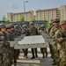 U.S. Army 11th Engineer Battalion and ROK army 1117th Engineer Group conduct joint bridge building training.