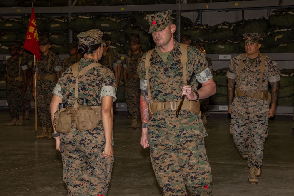3rd Landing Support Battalion Relief and Appointment Ceremony