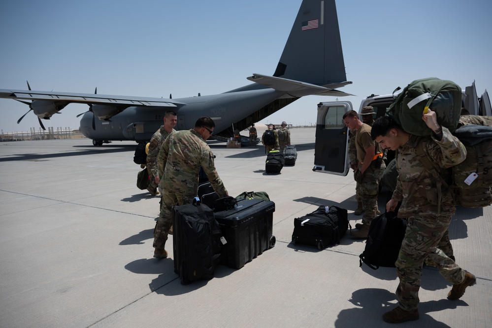 C-130J brings its capabilities to the AOR