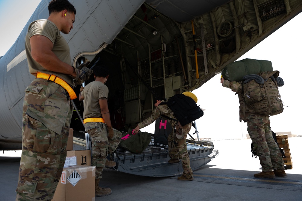 C-130J brings its capabilities to the AOR