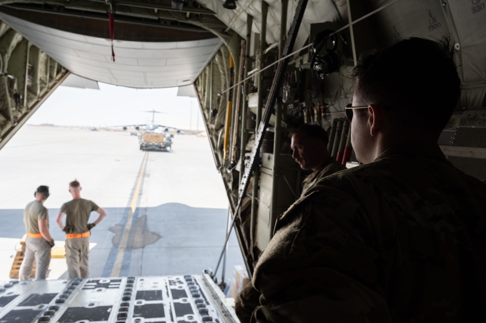 C-130J brings its capabilities to the AOR