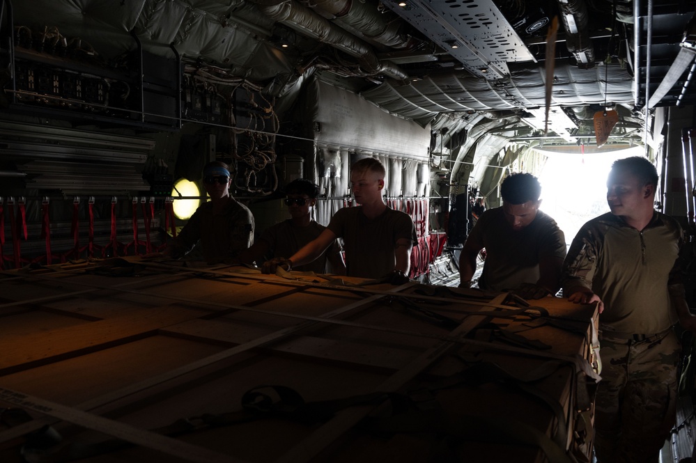 C-130J brings its capabilities to the AOR