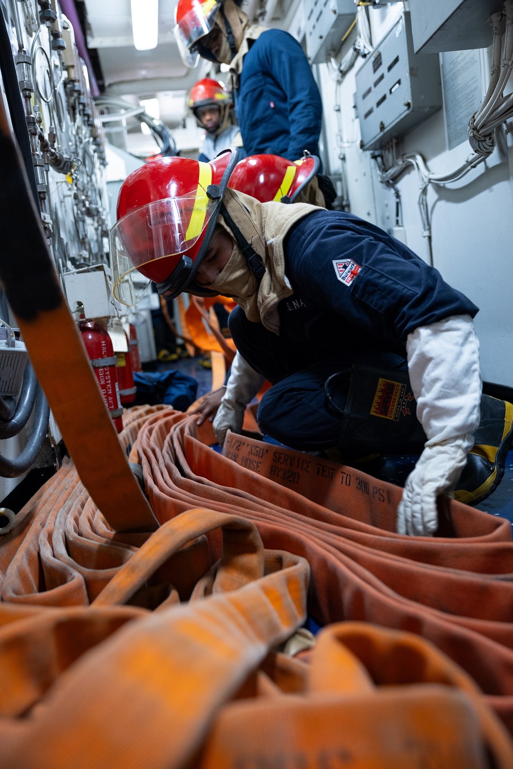 Curtis Wilbur Conduct General Quarters Drill