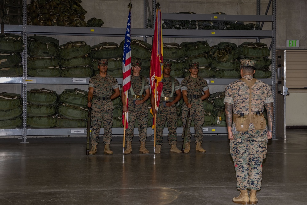 3rd Landing Support Battalion Relief and Appointment Ceremony