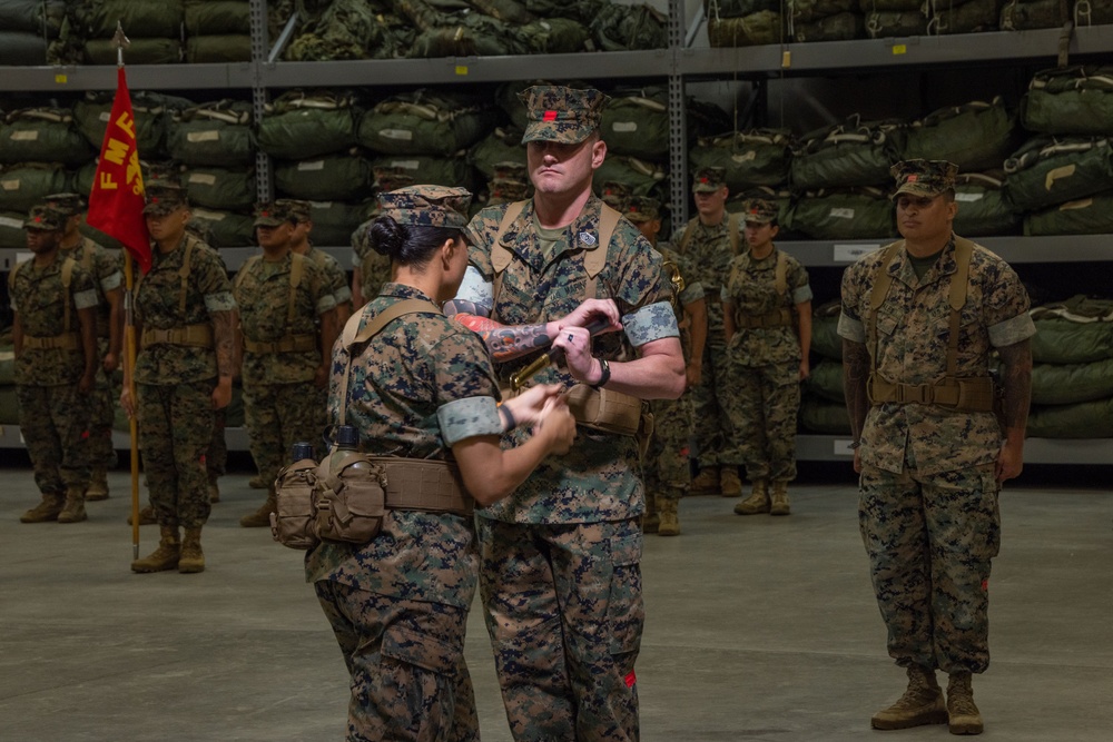 3rd Landing Support Battalion Relief and Appointment Ceremony