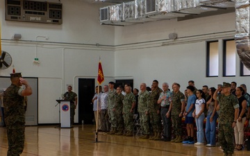 Camp Blaz Sergeant Major Relief Ceremony