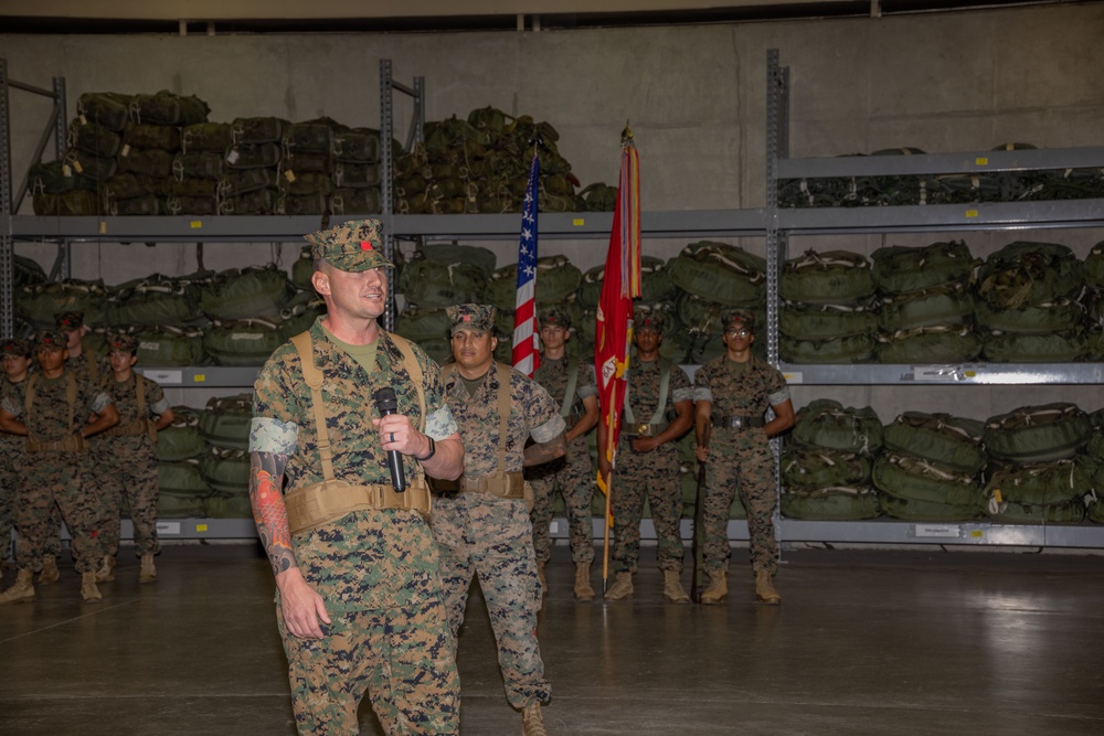 3rd Landing Support Battalion Relief and Appointment Ceremony