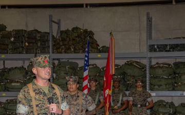 3rd Landing Support Battalion Relief and Appointment Ceremony