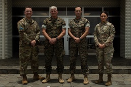 Space Force Guardians Receive Coin at III MEF Headquarters