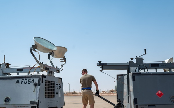 No Airpower Without Ground Power: 378th EMXS AGE technicians provide mission-critical support