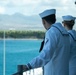 Manning the Rails Aboard USS Tripoli