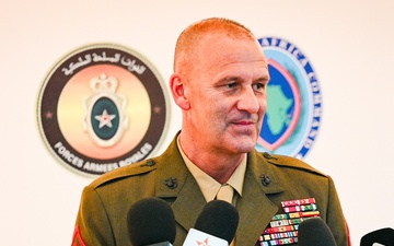 ASELC25 - AFRICOM Senior Enlisted Speaks to Press