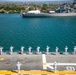 Manning the Rails Aboard USS Tripoli
