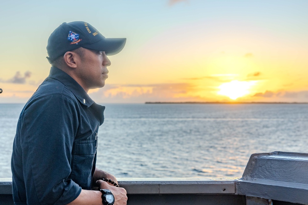 USS Ralph Johnson (DDG 114) Arrives in Diego Garcia