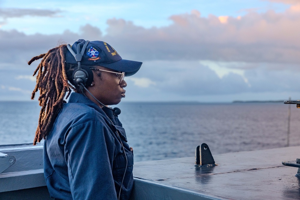 USS Ralph Johnson (DDG 114) Arrives in Diego Garcia