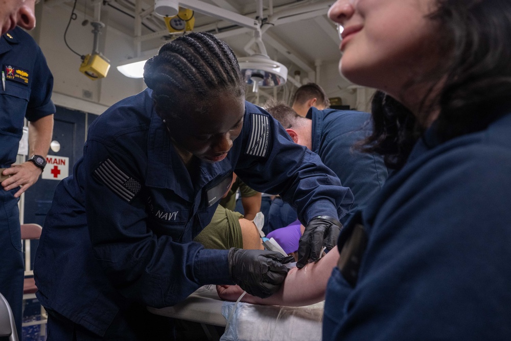 USS America (LHA 6) Conducts Valkyrie Training
