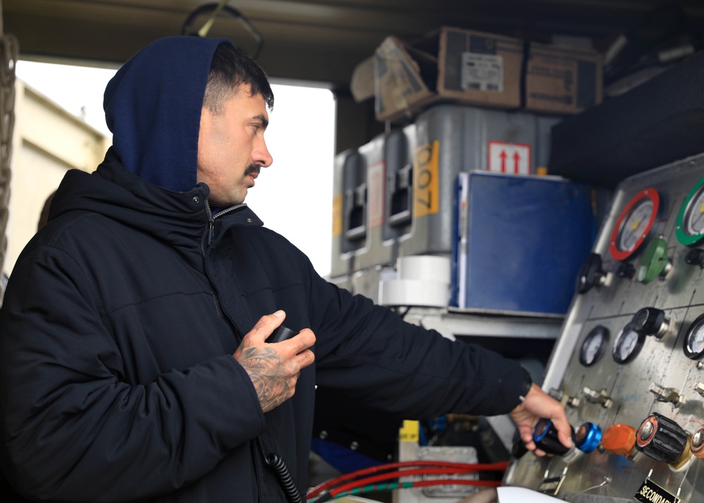 U.S. Navy Divers, Latvian Divers Remove Navigation Hazard During BALTOPS 25
