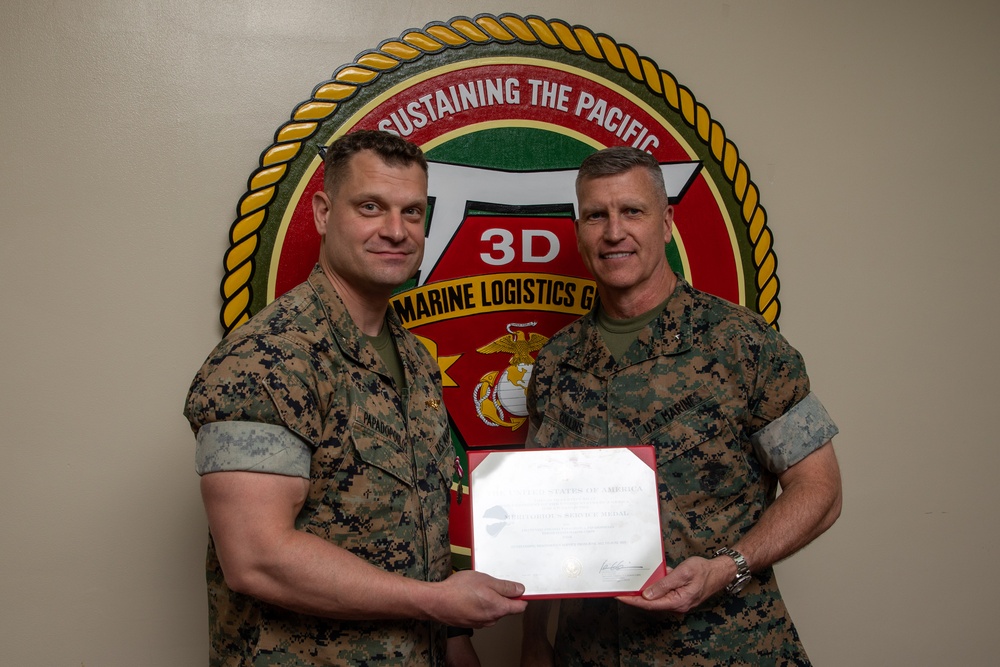 CG Honors Lt. Colonel Panagiotis Papadopoulos