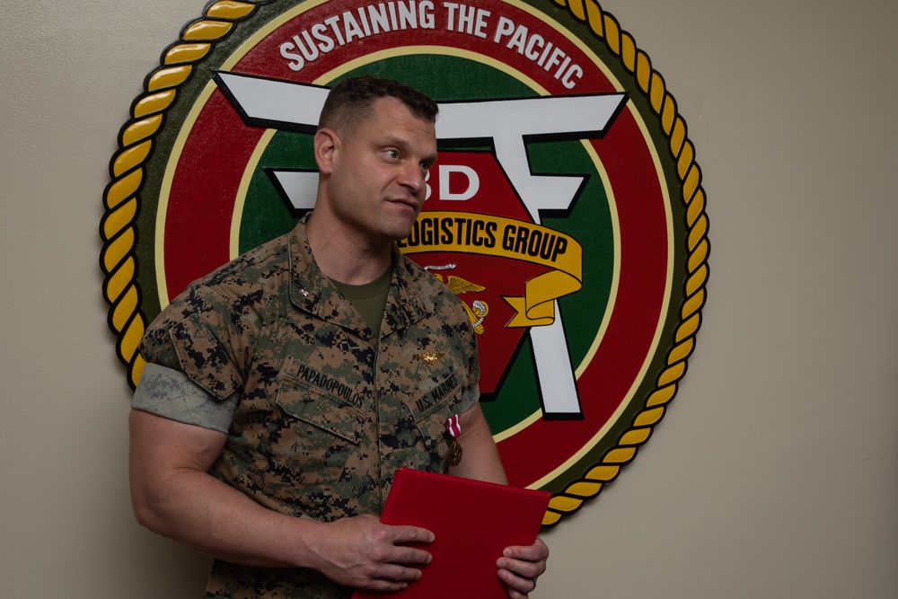 CG Honors Lt. Colonel Panagiotis Papadopoulos