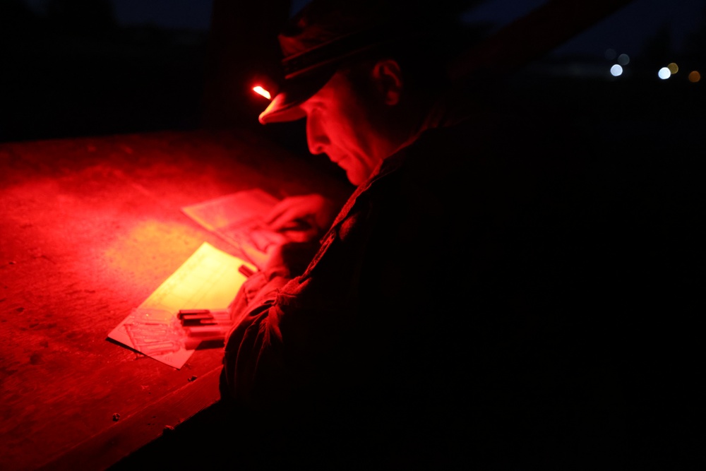 I Corps Best Squad 2025 Night Land Nav