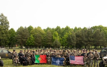 U.S. Marines, Portuguese Troops Unite in Group Photo at BALTOPS 25