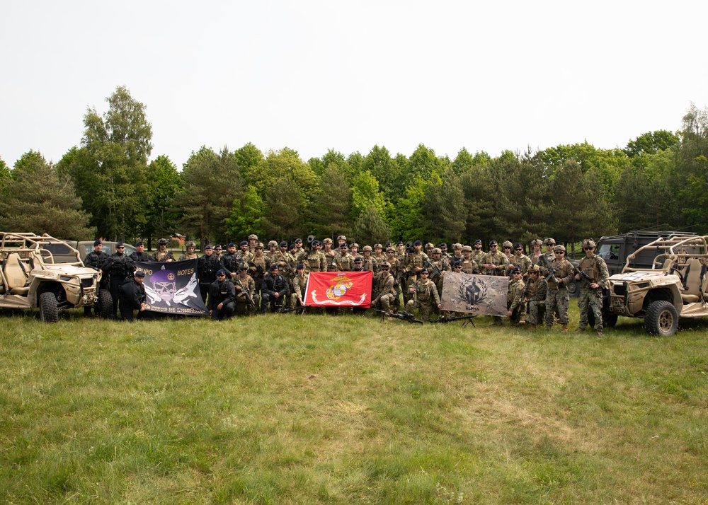 U.S. Marines, Portuguese Troops Unite in Group Photo at BALTOPS 25