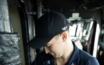 Curtis Wilbur Sailor Conducts Maintenance